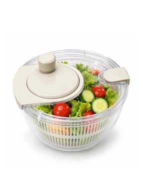 Manual Salad Spinner White 4 Liter