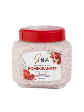Shifa Face and Body Scrub with Pomegranate Extract 300ml 8858854618481