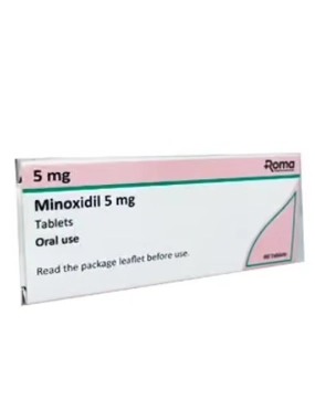 Minoxidil 5mg 60 Tablets - 5060739220198