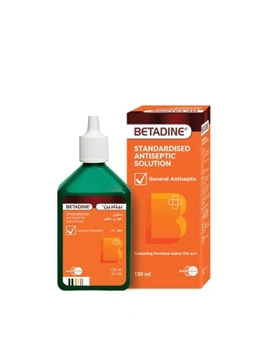Betadine 10% W/V Solution 120 ml