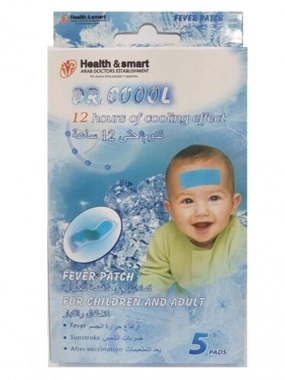 dr cool fever patch 5 pads 6037602205995