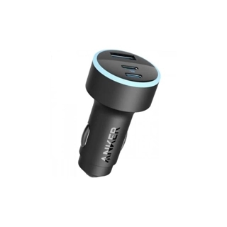Anker 3 Port 67W Car Charger Black