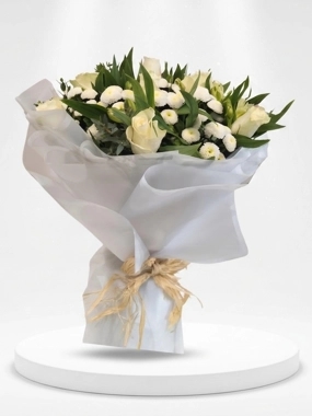 Green & White Bouquet