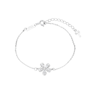 925 Silver 925 Flower Bracelet