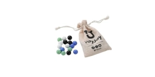 Spare Jacaro Balls for Four Players with a Fabric Bag from Toy Joy