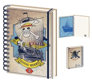 ONE PIECE LIVE ACTION (GOING MERRY) A5 WIRO NOTEBOOK