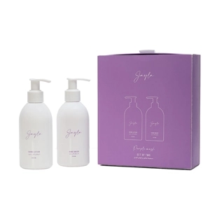 Jayla Purple Musk Hand Soap & Lotion Set