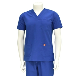 Oxygen Unisex Scrub Set - Royal Blue B10