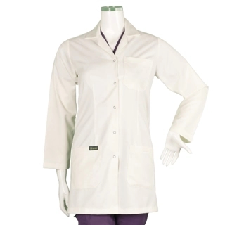 Women’s Medical Lab Coat B19 Creamy