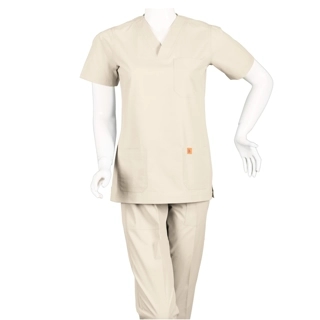 Oxygen Unisex Scrub Set - Creamy B10