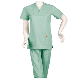 Oxygen Unisex Scrub Set - Green Apple B10