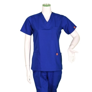 Oxygen Unisex Scrub Set - Royal Blue B15