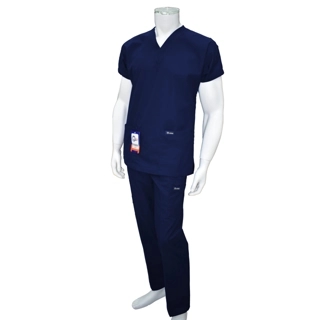 Oxygen Unisex Scrub Set - Navy Blue B303