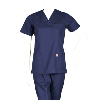 Oxygen Unisex Scrub Set - Navy Blue B10