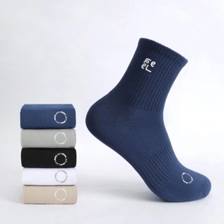Men's Quarter Feel Socks - 5 Pieces - ملون