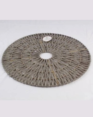 Bohemian gray rattan base