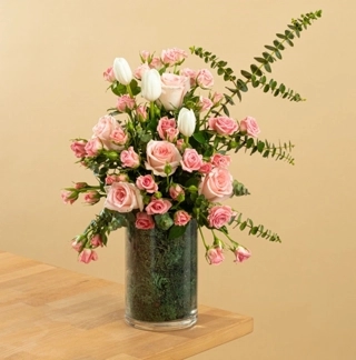 Nadine Rose Vase