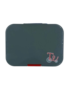Tiny wheel Lunch box 4 compartments Grey