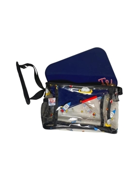Space lunch bag Black