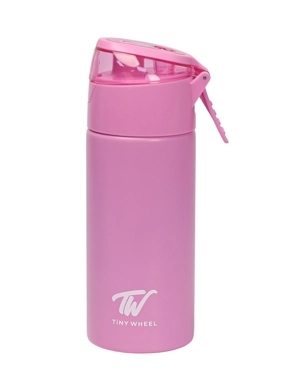 Pink Spray Stainless Steel Bottle 400ml