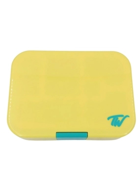 TW Bento Box Yellow 6 Compartments
