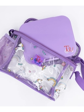 Unicorn Lunch bag Purple