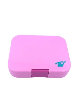 TW Bento Box Pink 4 Compartments