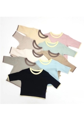 Soft Cotton Kids Set in Pastel colors 7-10YRS