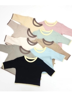 Soft Cotton Kids Set in Pastel colors