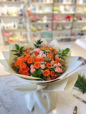 Large white bouquet