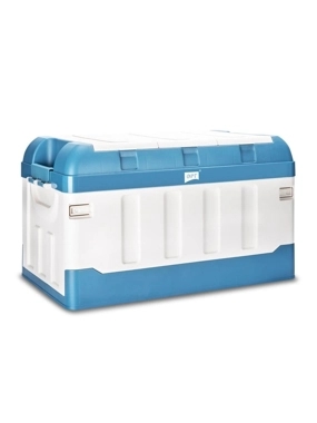 Plastic Tool Box 57*33*34.5cm - Heavy-duty, space-saving when folded, easy to use
