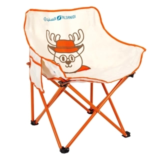 Kids chair supports up to 102 kg — lightweight, easy to carry, weather-resistant, 2-year warranty.