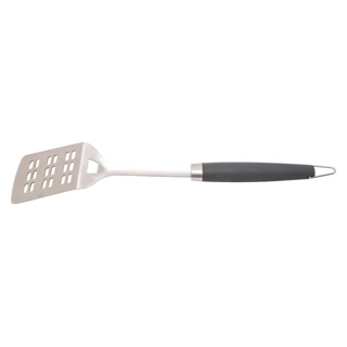 High quality stainless steel long barbecue spoon 10*45cm - durable and durable, comfortable and safe handle, protects from barbecue heat