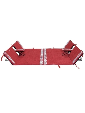 Al-Wenasa seat with backrest 160 cm, supports 200 kg – high weight capacity, easy to carry and store, provides excellent comfort and support, 2-year warranty.