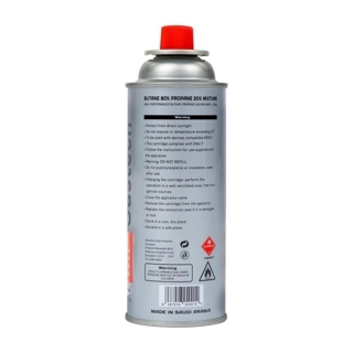 Saudi butane gas spare parts 220 grams, suitable for all portable butane gas appliances, two years warranty