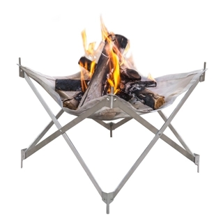 Flexible High-Quality Stainless Steel Charcoal Ignition Rack 72×72×60 cm – Rust-resistant, easy to store and assemble, long-lasting, 2-year warranty.