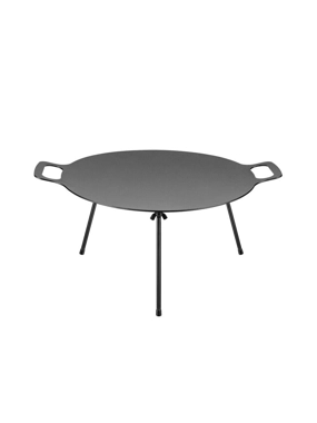 Alsanidi Happiness Turntable, Picnic Grill, Black, Size 55.5 cm