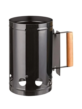 Charcoal and Wood Burner 27.5*17cm - Fast and Safe Ignition, Easy to Carry and Store, Long Lasting