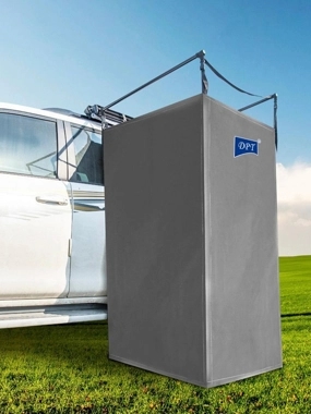 Side bathroom tent 111.8 m – provides high privacy, easy setup and carrying, durable and waterproof, 2-year warranty