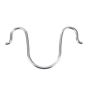 ALSANIDI, Stainless Steel Meat Hanging Hook, Meat hanging hooks, Silver, Size 17 * 30 Cm Thickness 11 Cm