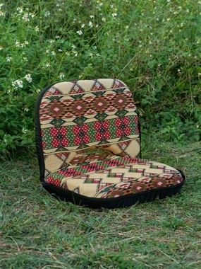 Versatile floor travel chair with 5 positions, supports up to 100 kg