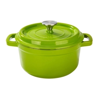 Cast Iron Cooking Pot - 20 cm, High Heat Resistance, 2-Year Warranty