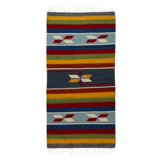 Egyptian Handmade Wool Rugs 200*100 cm - Soft and warm texture, withstand daily use, adds a luxurious heritage touch, two years warranty