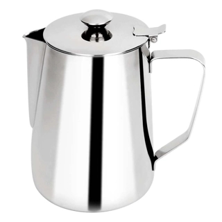 High quality stainless steel coffee pot 1 L – durable and long-lasting, easy to clean, suitable for small families and trips