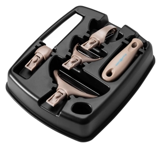 5-Piece Vegetable Peeler Set - Durable Blades & Easy Storage, 2-Year Warranty