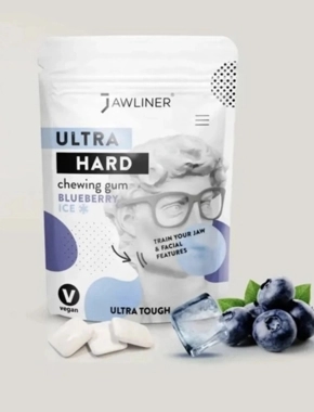 JAWLINER® Fitness Chewing Gum Blueberry