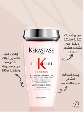 GENESIS BAIN NUTRI SHAMPOO FOR DRY SCALP 250ML