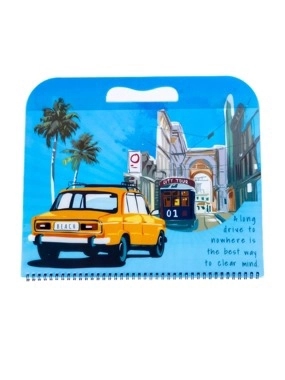 Sketch Pad Character Stationery Boys (Large)