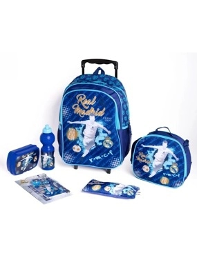 REAL MADRID 12 in 1 Set Trolley Bag with Accessory