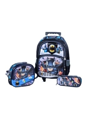 Batman Set Trolley Bag with Accessory 3 in 1